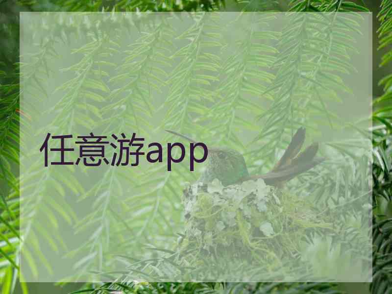 任意游app