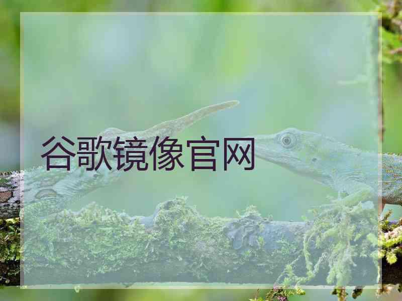 谷歌镜像官网