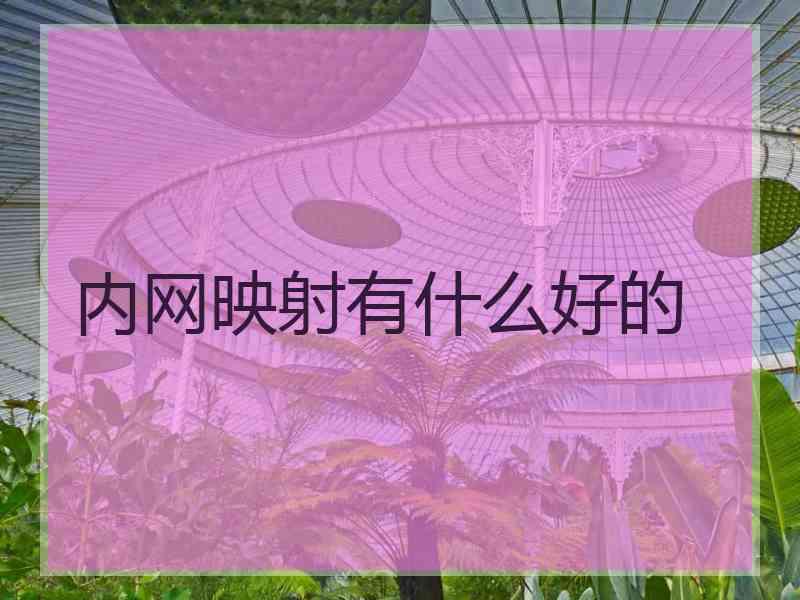 内网映射有什么好的