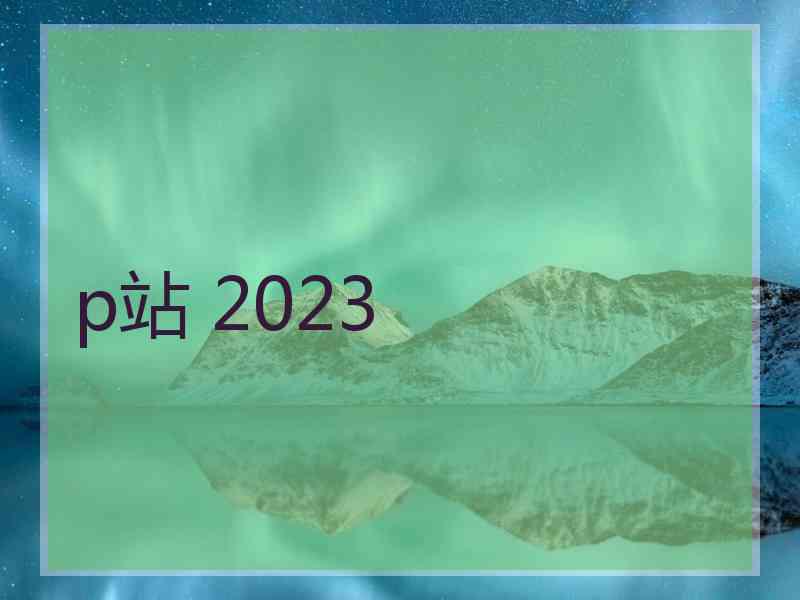 p站 2023