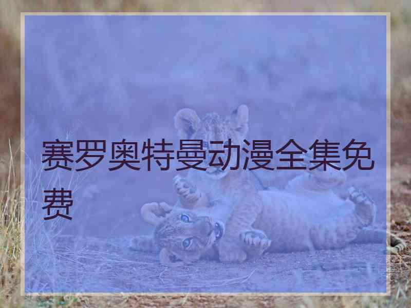 赛罗奥特曼动漫全集免费