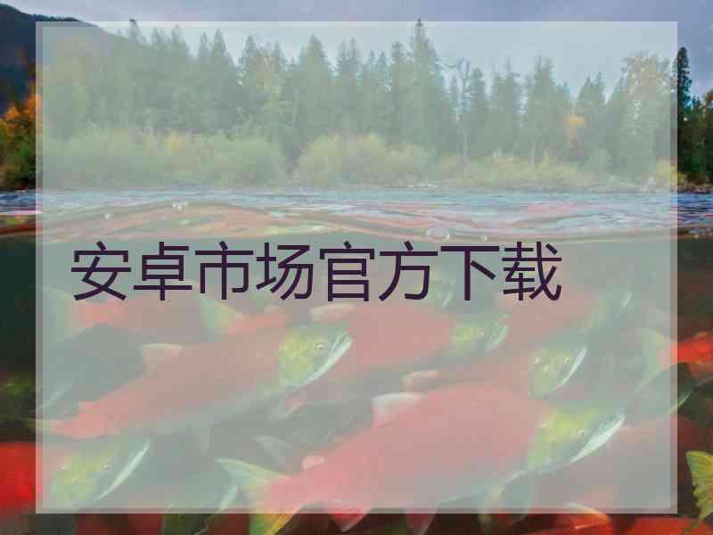 安卓市场官方下载