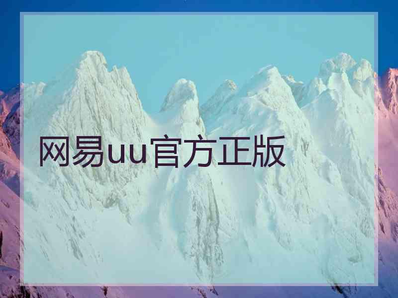 网易uu官方正版